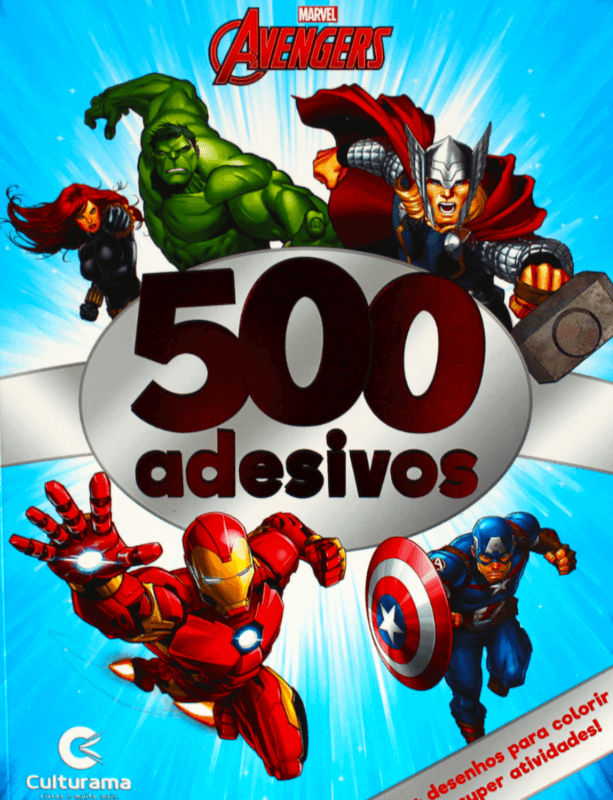 Avengers – 500 Adesivos